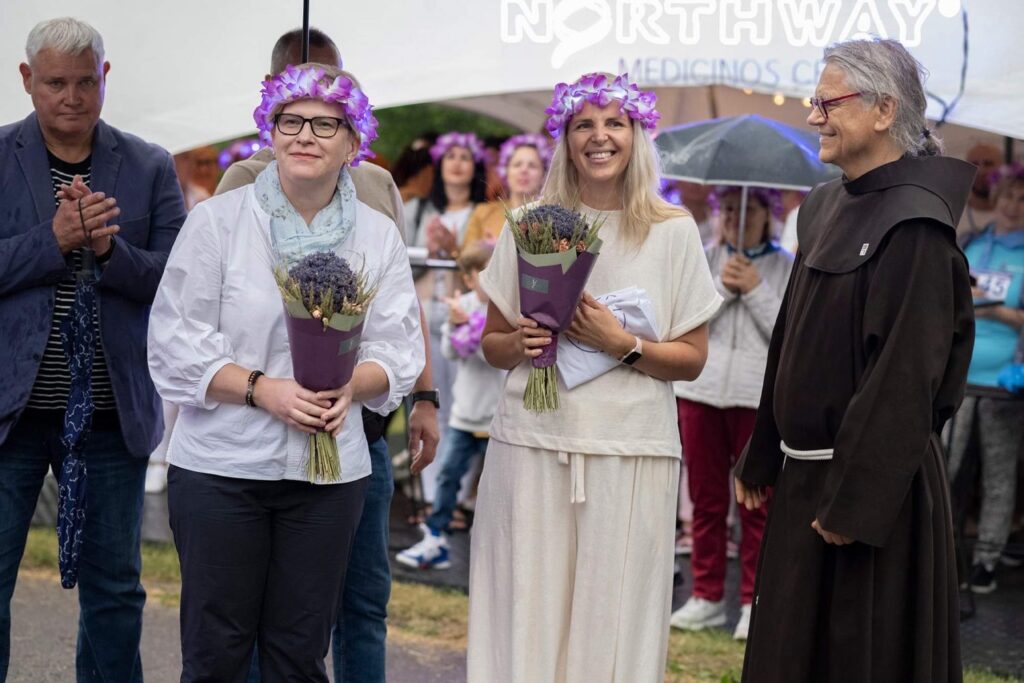 Šv. Magdalenos nakties renginyje. 